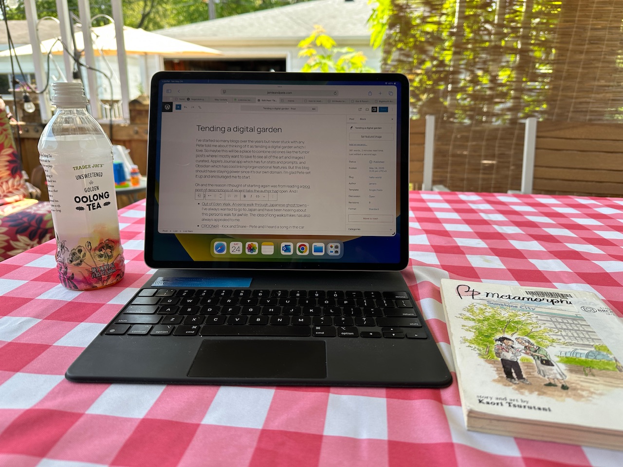 Tending a digital garden